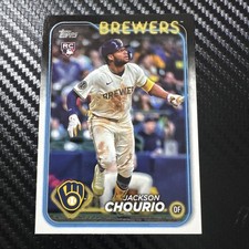 2024 Topps Update #US240 Jackson Chourio RC