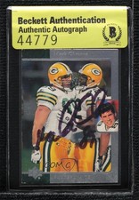 BAS 1996 SP Mark Chmura #34 Authentic Auto 3c7