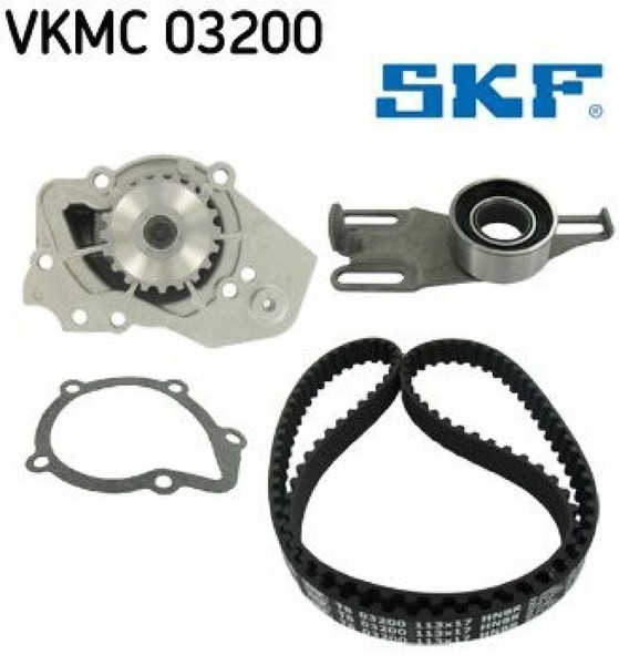 SKF VKMC03200 Wasserpumpe + Zahnriemensatz Zahnriemensatz Und Wasserpumpe-image