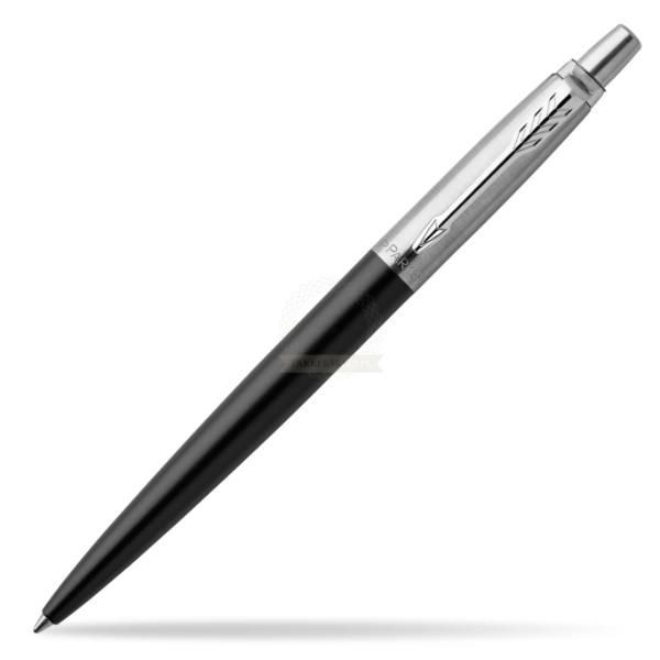 Penna a Sfera a Scatto Jotter Core Parker - Media - 1953184 (Blu Fusto Nero) - Immagine 3