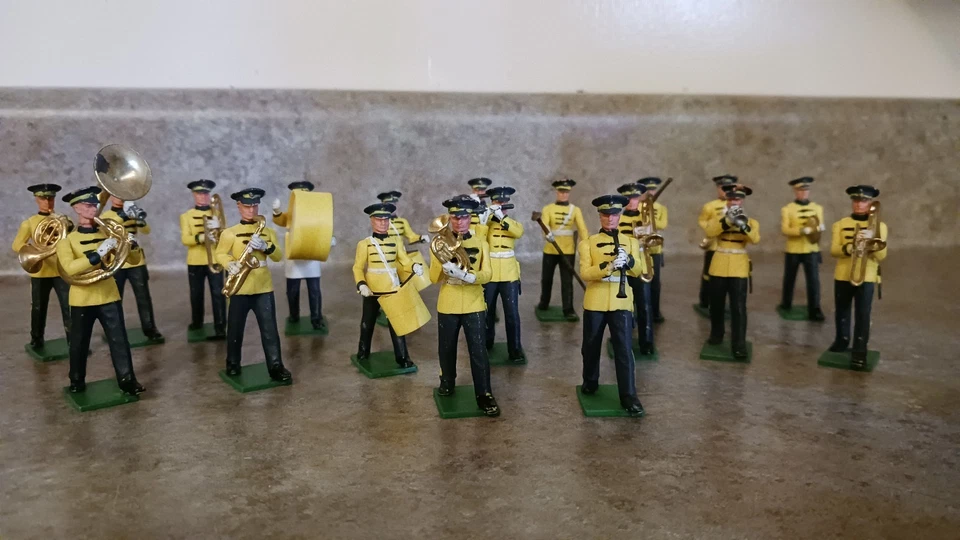 Gran Bretaña LTD Ejército de los Estados Unidos Banda Juguete Soldados Y Tropa Británica de Guardia en Vivo! Foto 2 de 4