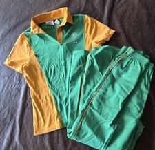 Vintage 1984 Olympics Staff Uniform Shirt and Pants Set Women’s size L