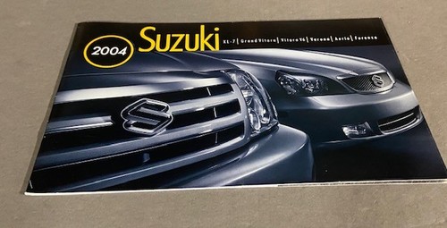 2004 Suzuki 16-page Car Sales Brochure Catalog - XL-7 Vitara Verona XL7 Forenza