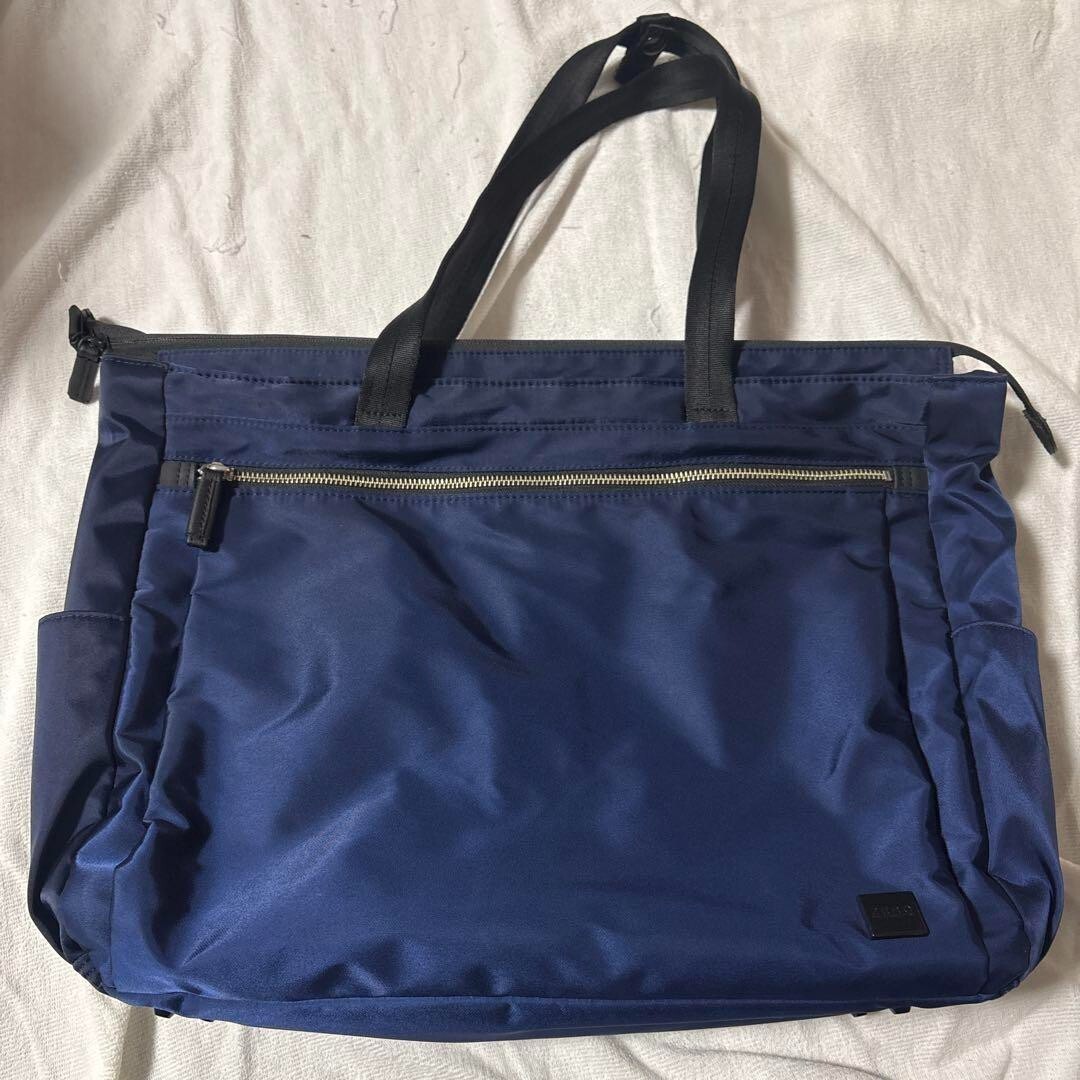 ZERO HALLIBURTON Tote Bag Navy | eBay