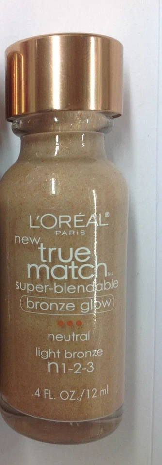 3 X LOREAL True Match Super-Blendable Bronze Glow Neutral Light Bronze n 1-2-3. - Image 2 of 4