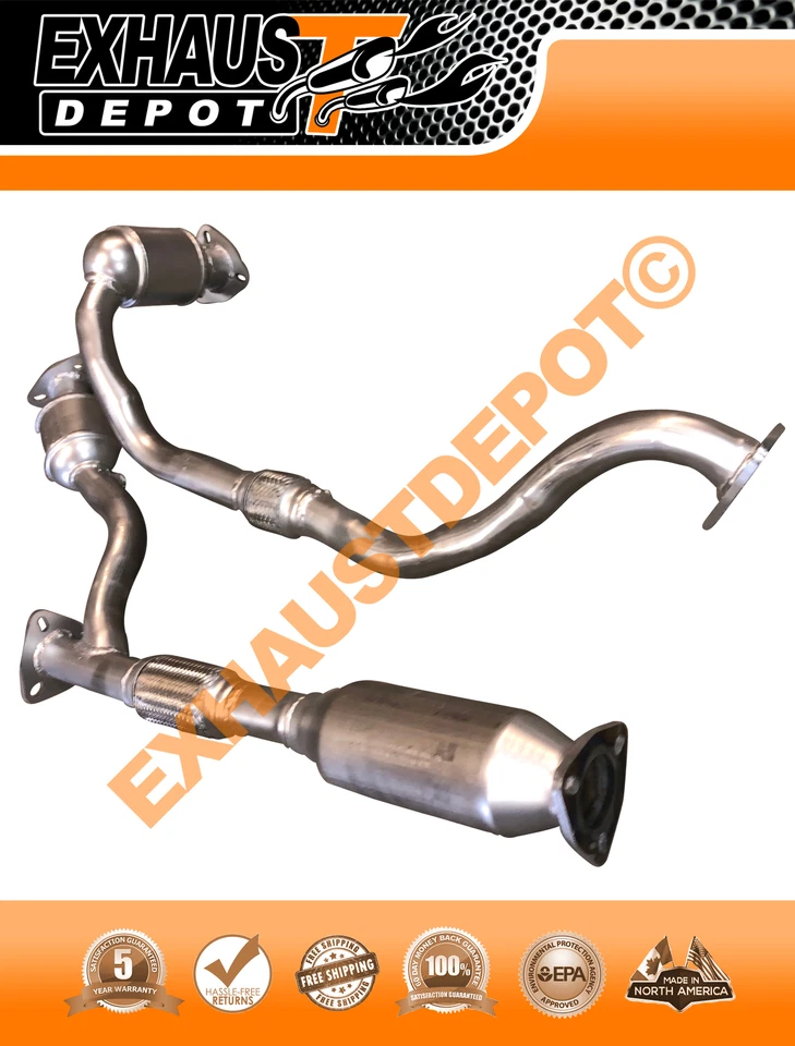 SE ADAPTA A: 01-03 SATURN LW300/2001-2005 L300/2000 LS2/LW2 3,0 L CATALÍTICO DELANTERO + TRASERO Foto 3 de 3