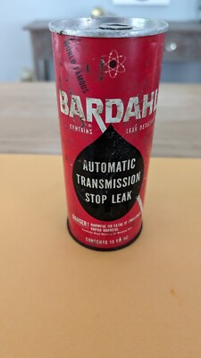 Vintage New Old Stock Sealed Can Bardahl Automatic Transmission Stop Leak