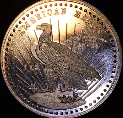 1981 World Wide Mint Lady Liberty American Eagle 1oz 999 FINE