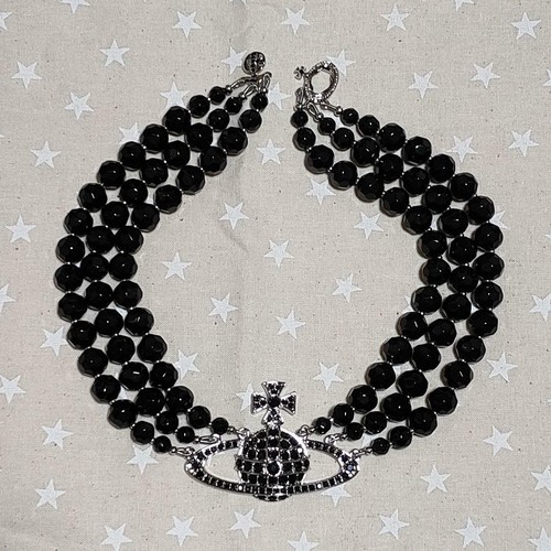Vivienne Westwood Pearl Triple Necklace 