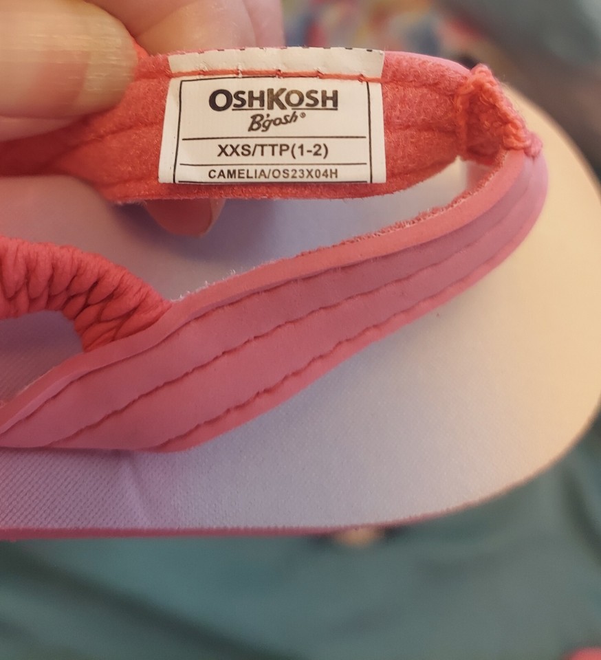 Oshkosh Infant Girls Play Sandal Size 12 Pink eBay