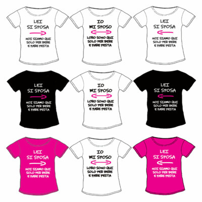 Magliette Da Sposa Per Damigelle - T-Shirt Tribal Con Scritte Bride, Regalo Matrimonio, Taglie S-3XL - Foto 7