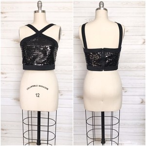 zara women's sequin tops