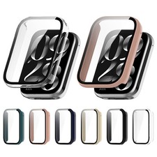 Tempered Glass Screen Protector Protective PC Case Cover for Mi Smart Band 8 Pro