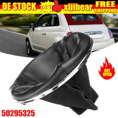 SCHALTKNAUF FÜR FIAT 500 500C 2007-2015 SCHALTSACK SCHALTHEBEL MIT RAHMEN DE new