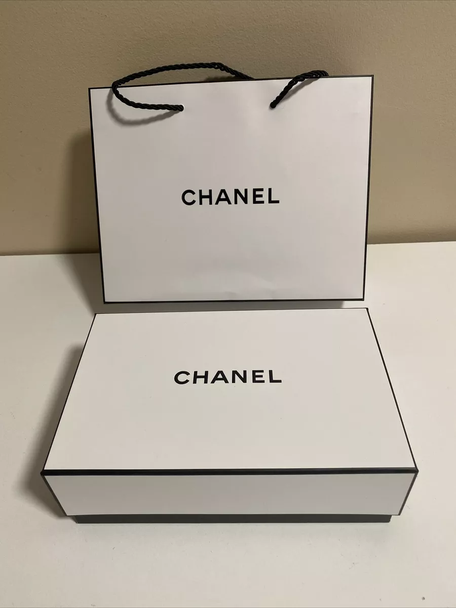 CHANEL NEW GIFT WRAP SHOPPING BAG/BOX/RIBBON