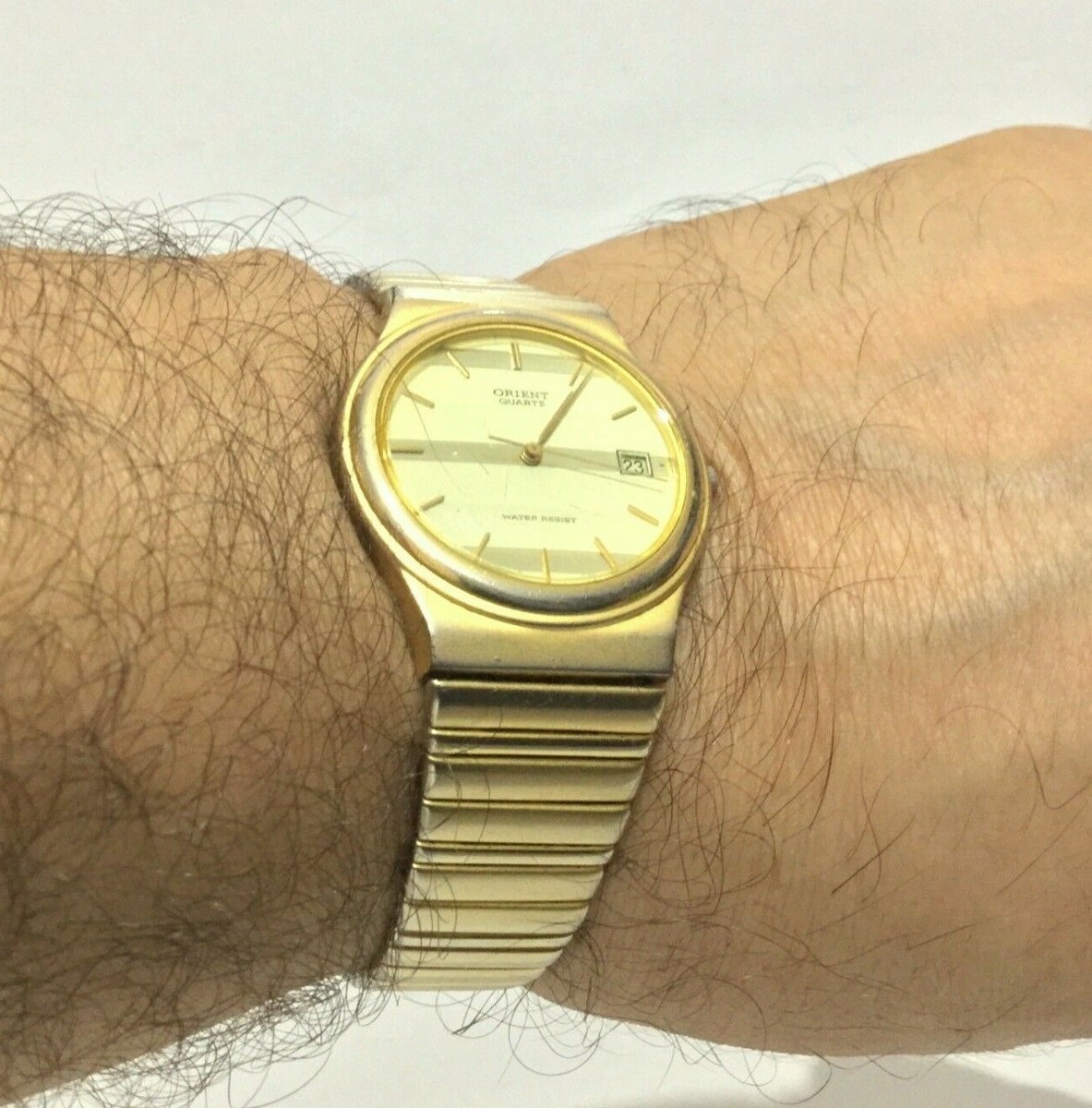 Vintage Watch Orient Quartz For Men Watch Wrist Waterproof