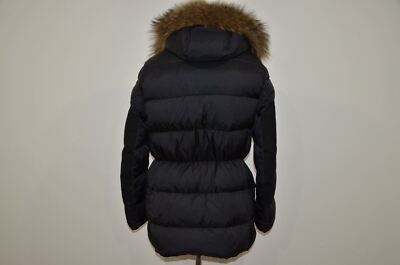 Moncler Gaze Goose Down & Feather Filled Fur Hooded Puffy