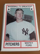 1982 TCMA BASEBALL'S GREATEST PITCHER'S HUBBELL DEAN PAIGE GROVE MCLAIN YOUNG ++