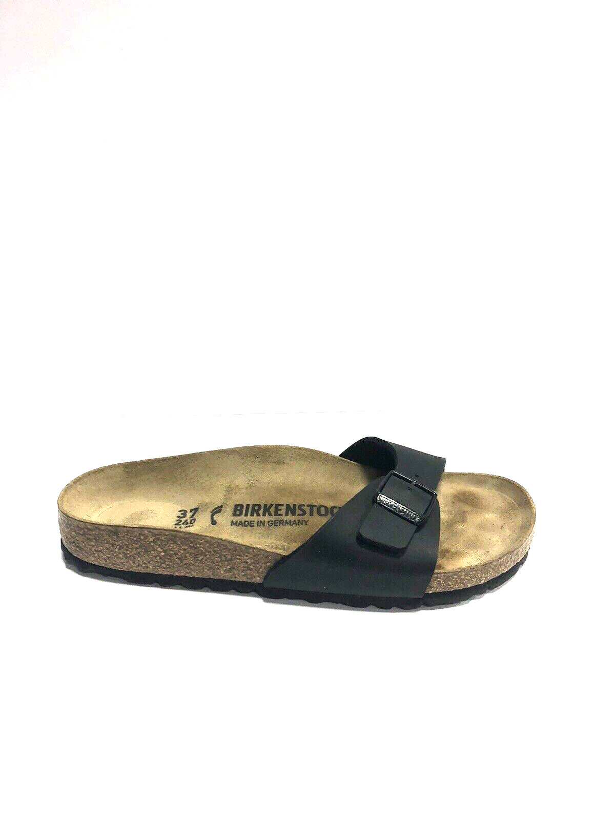 Birkenstock Madrid Womens Sandal Black Size US6 N EU37