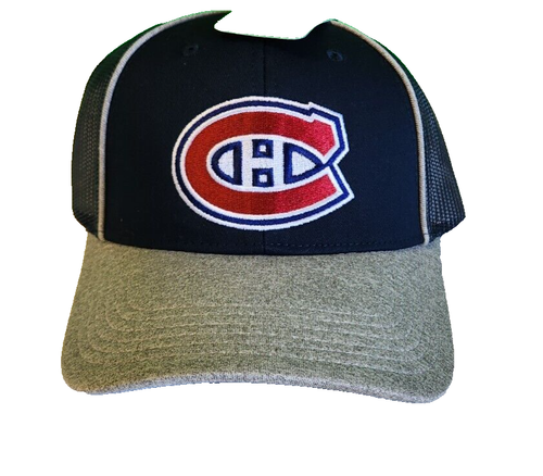 Oficial NHL Montreal Canadienses Bordado Logo Snap Back Sombrero Nuevo con etiquetas - Imagen 2 de 8