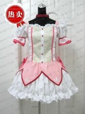 Puella Magi Madoka Magica Kaname Madoka cosplay costume  d