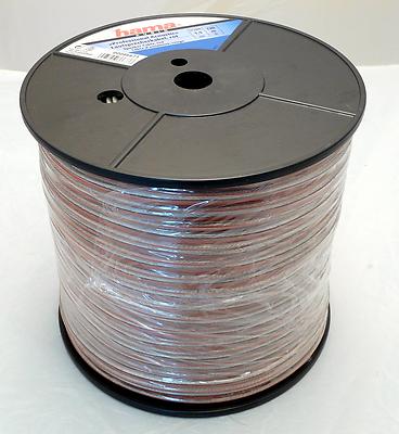 120m Rolle Hama High End Lautsprecherkabel ''Professional Acoustic'' 2x1,5 mm²,OFC