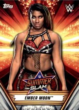 2019 Topps WWE Summerslam Wrestling Base #20 Ember Moon
