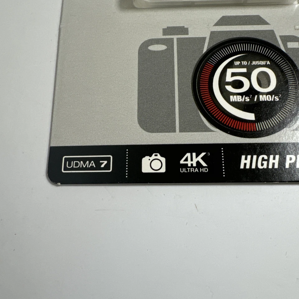 New Sealed PNY 32gb High Performance Compact Flash Card P-cf32gu7-ge 4K UDMA 7 - Image 2 of 4