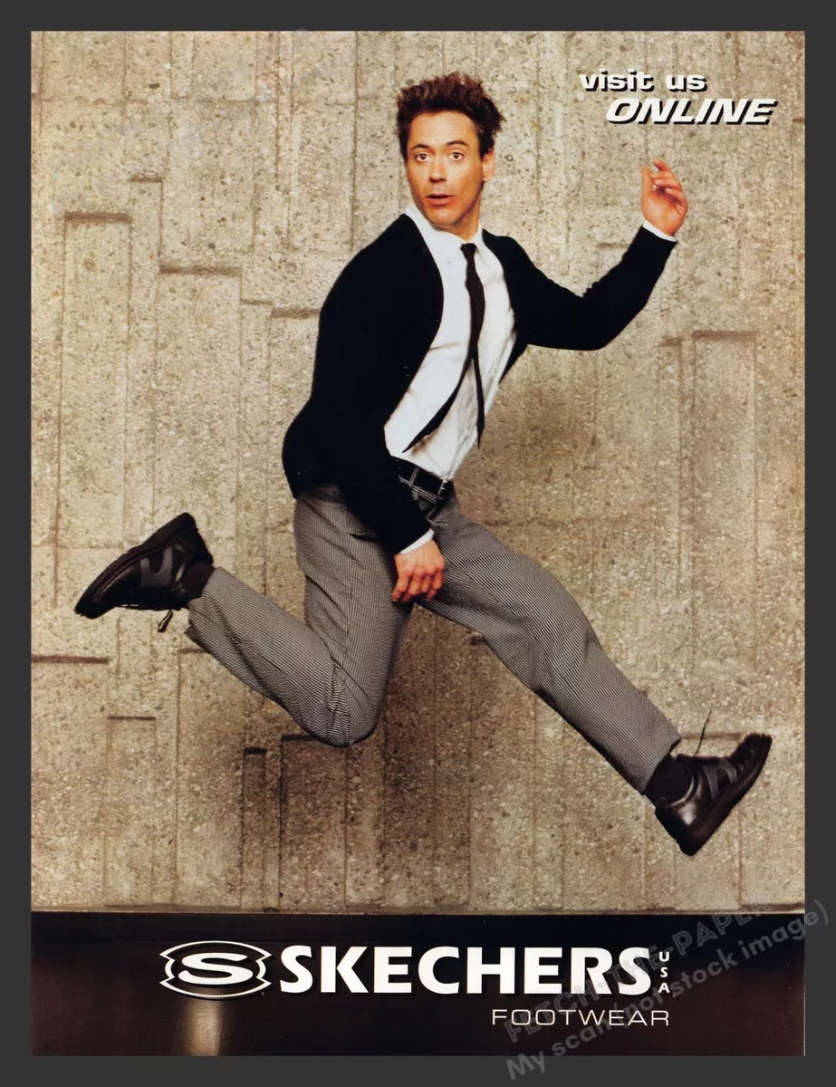 Skechers USA Footwear Robert Jr Actor 2000s Print Advertisement Ad 2002 | eBay