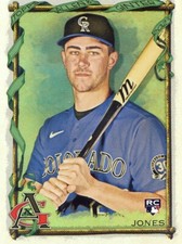 2023 Topps Allen & Ginter Silver Portrait Hot Box #61 Nolan Jones - Colorado Roc