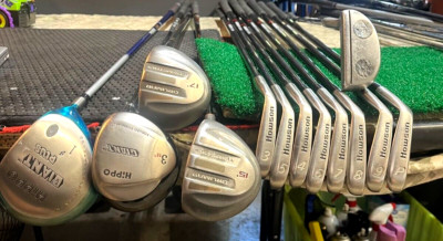 HOWSON-COMP TOUR BI-METAL 431 SS IRONS-3-PW-2 HIPPO WOODS-2OLRIMAR WOODS-PUTTER