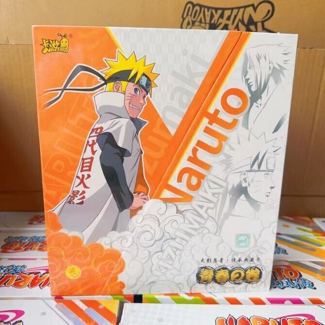 Kayou Youth Scroll Box Naruto Officially Licensed CCG Luxury