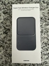 Samsung/iPhone Duo Fast Wireless Charger with TA - Dark Gray