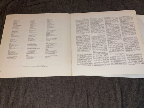 1968 DGG 139 374 ed1 TULIPS Henze: Muses of Sicily, Moralities AVANT GARDE, MINT - Picture 4 of 5
