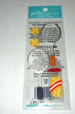 Jolee's Boutique Tennis Stickers 5 PC Dimensional Stickers