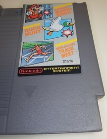 Super Mario Bros. / Duck Hunt / World Class Track Meet (Nintendo Nes) Excellent 