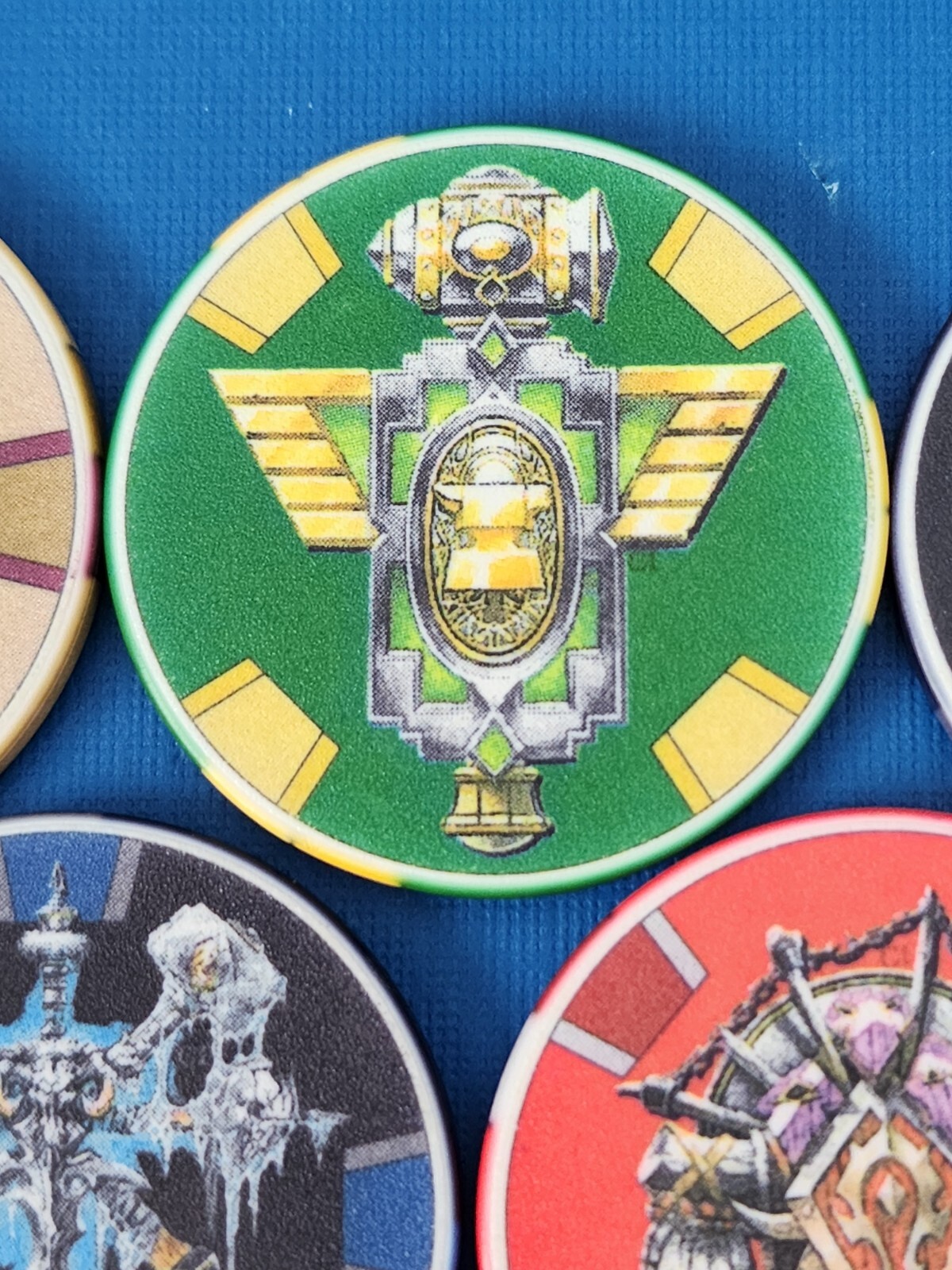 WARCRAFT III Custom Ceramic Poker Chips Chipco / Blizzard Rare Employee Qty 11 eBay