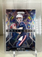 Drake Maye 2024 Panini Prizm - Prizmatic #2 Green Prizm (RC)