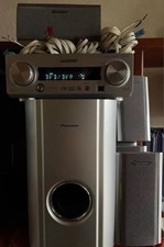 Pioneer Vsa-s1 Amplifier With Horizontal Woofer Vertical Speakers Home Audio