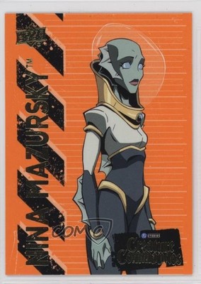 2025 Upper Deck DC Creature Commandos Orange Neon 274/400 Nina Mazursky #8 1bx3