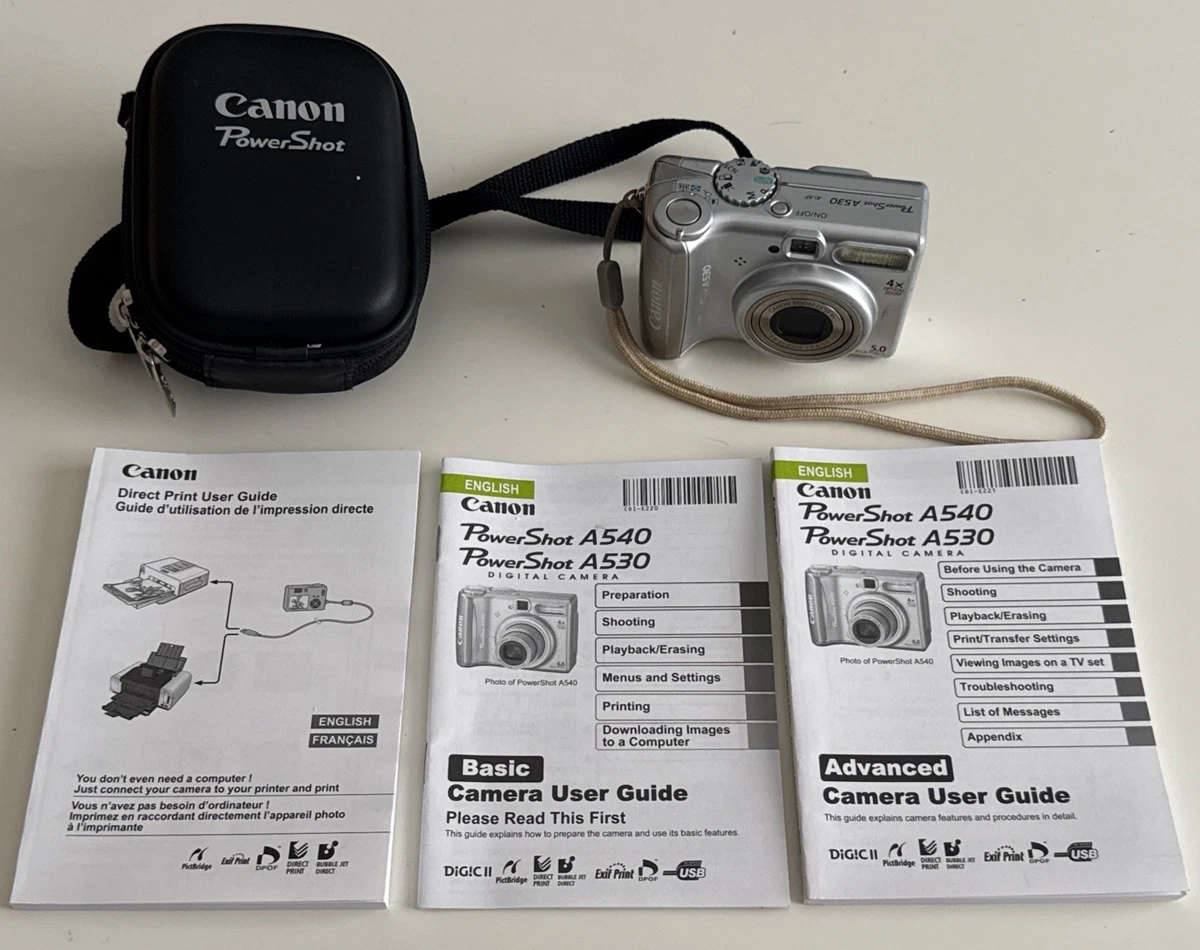 Canon PowerShot A530 Digital Cameras for sale | eBay