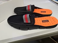 SWIMS SLIDE LOAFER BLACK UNISEX  Size US 8. EU 41  UK7