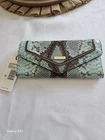 BRAHMIN Veronica Turquoise Stone Tacoma Wallet NWT