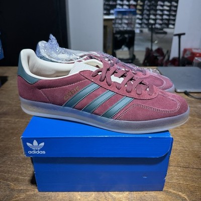 Size 9 - adidas Gazelle Indoor Shadow Red Green