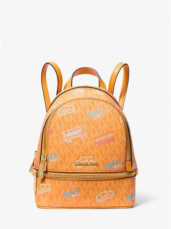 Michael Kors Rhea XSmall мини женщин сумочка рюкзак через плечо леди Дамская сумка MK - Изображение 2 из 4