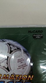 Human PC Engine Soft Formation Soccer ON J League Used