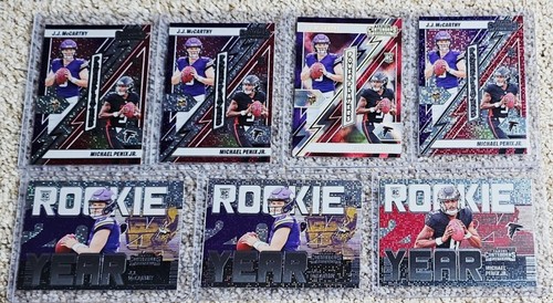 2024 CONTENDERS (7) JJ MCCARTHY & MICHAEL PENIX JR ROOKIE & INSERTS SP !
