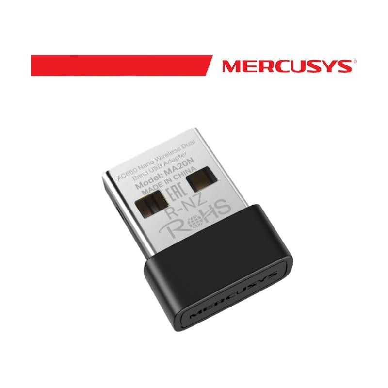 Tp-Link Nero Mercusys Ma20n Scheda Di Rete Wifi Usb, Scheda Ac650 Nano, Dual Band, Usb 2.0, Wpa3, Plug & (Usb, Usb 2.0), Adattatore Di Rete, - Immagine 8