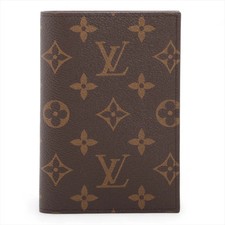 Louis Vuitton Monogram Couverture Pass Paul M64502 Brown Passport case There was