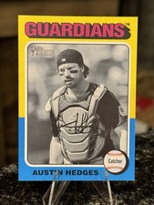 2024 Heritage High Number AUSTIN HEDGES Black & White B&W Variation Guardians